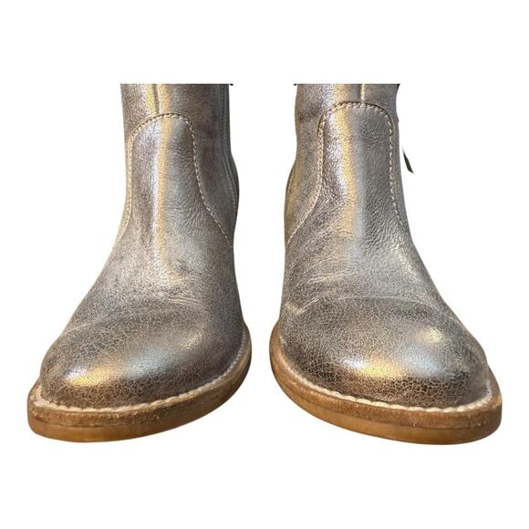 Paul Green Metallic Leather Bootie Women US size 8.5 - Picture 3 of 8